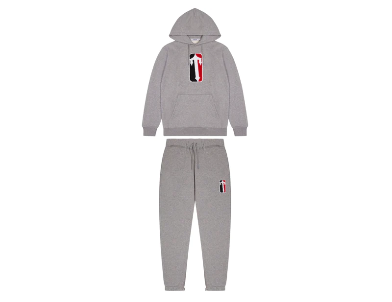 TS London League chenille Tracksuit - Grigia