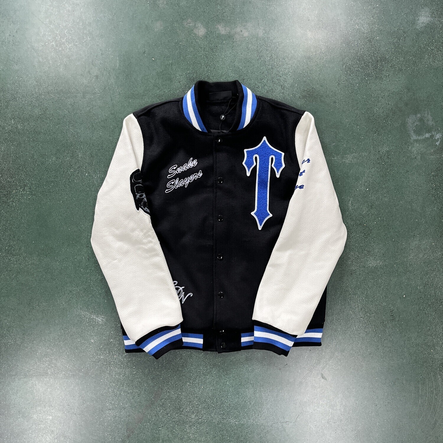 Giacca TS Varsity VERA PELLE BOVINA!