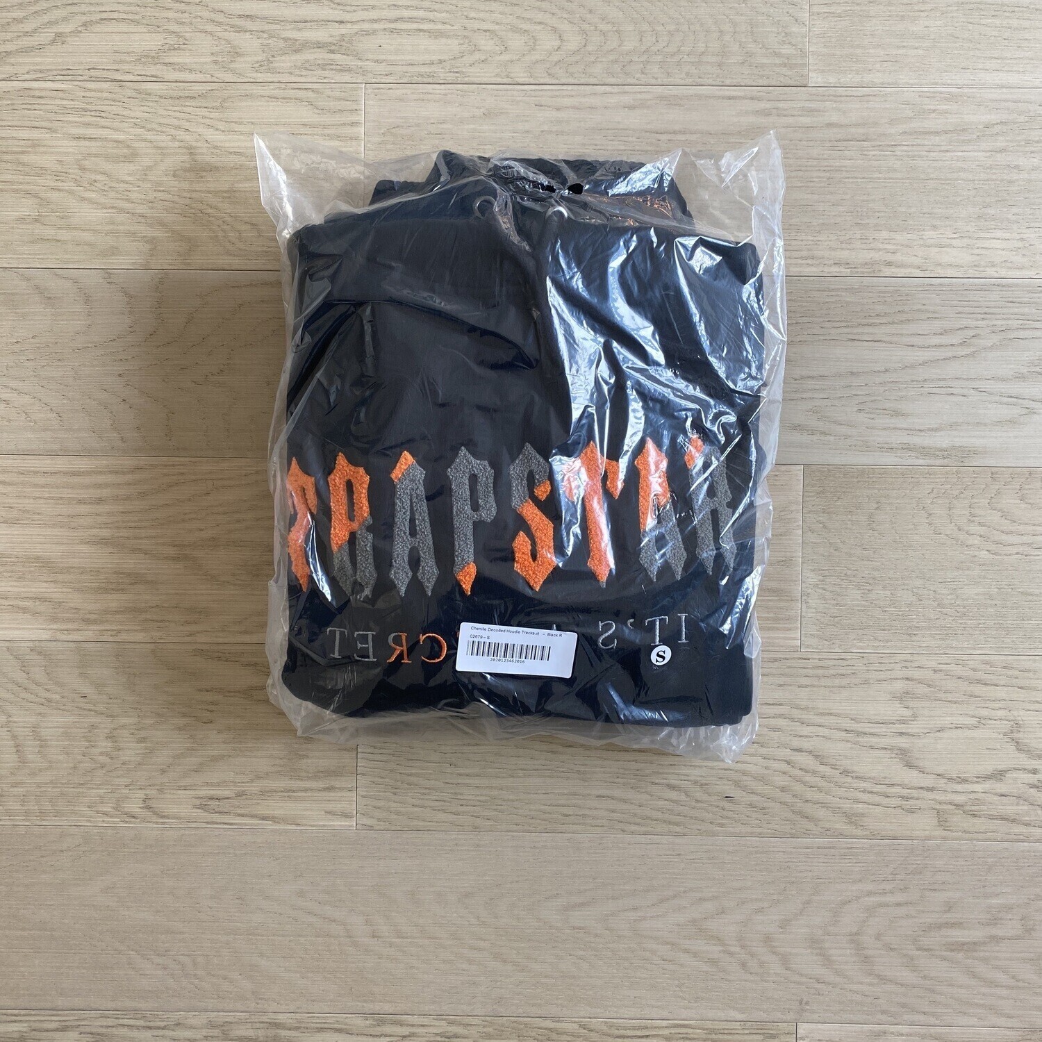 TS London Chenille Decoded Tracksuit - Nero/Arancione