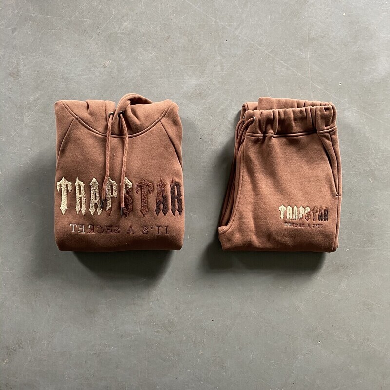 TS London Chenille Decoded Tracksuit - Marrone Terra