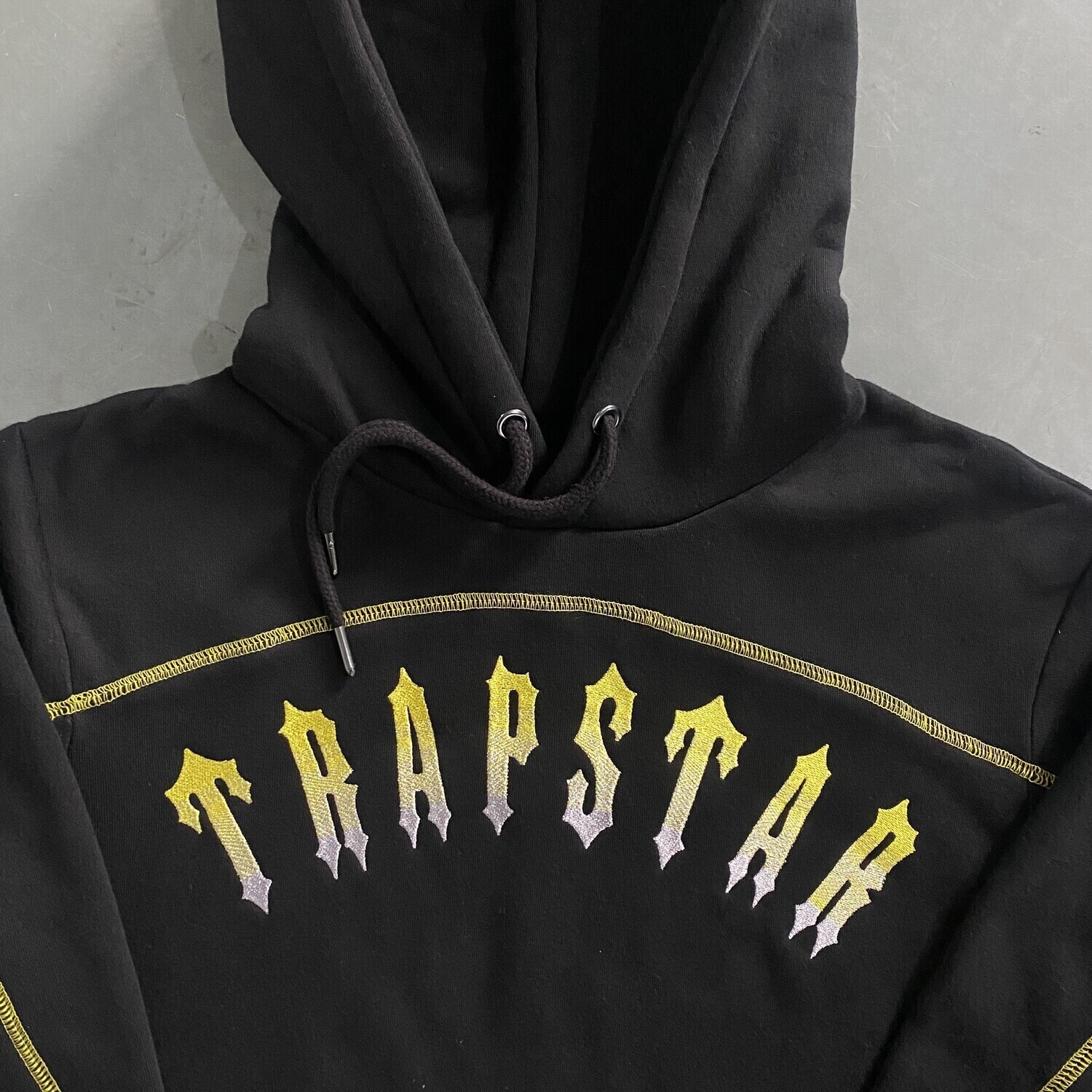 TS London Irongate x Central Cee Tracksuit -Nero/Giallo