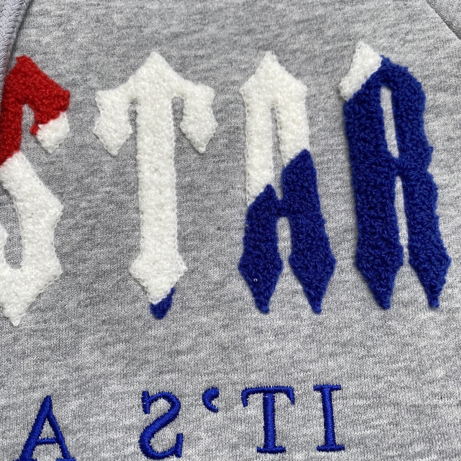 TS London Chenille Decoded Tracksuit - Rivoluzione Grigia