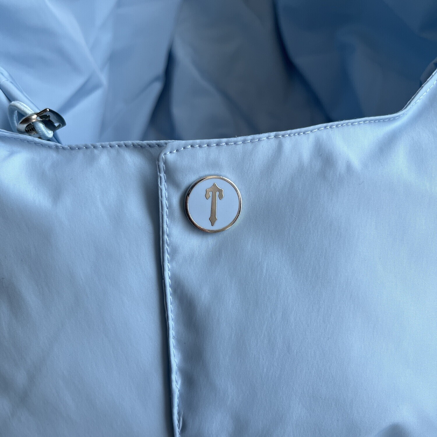 Piumino con cappuccio staccabile TS Irongate da donna Blu Ghiaccio