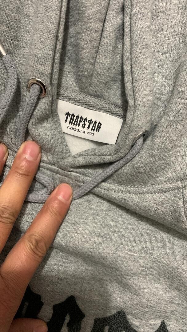 TS London Chenille Decoded Tracksuit - Grigio/Rosso