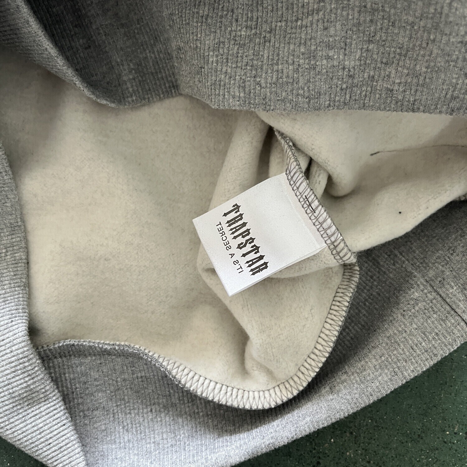 TS London League chenille Tracksuit - Grigia