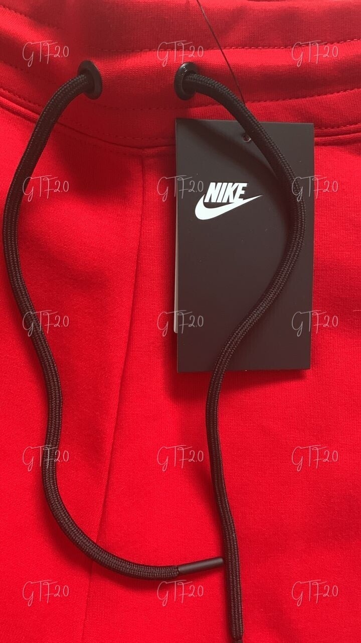 Tracksuitnike tech fleece rosso