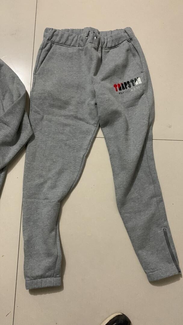 TS London Chenille Decoded Tracksuit - Grigio/Rosso