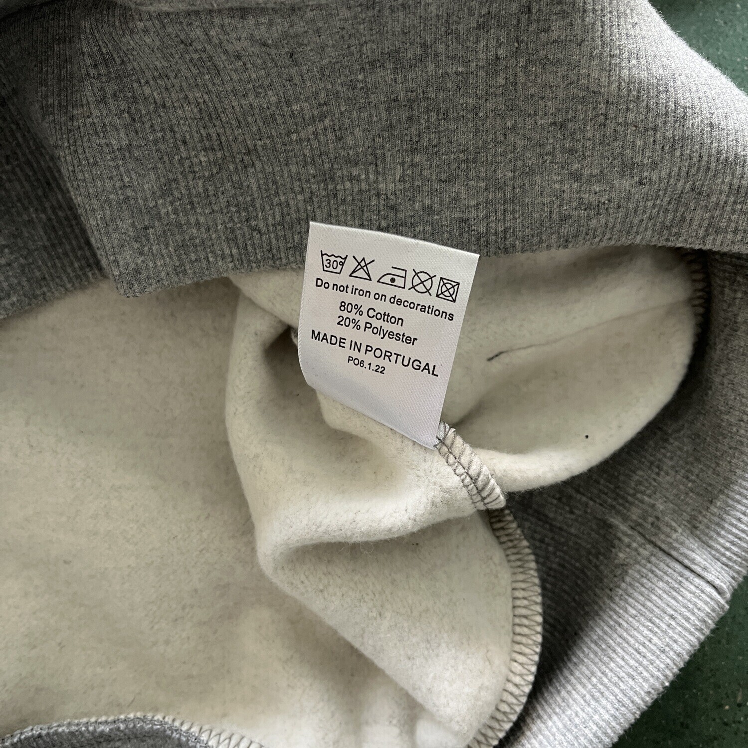 TS London League chenille Tracksuit - Grigia