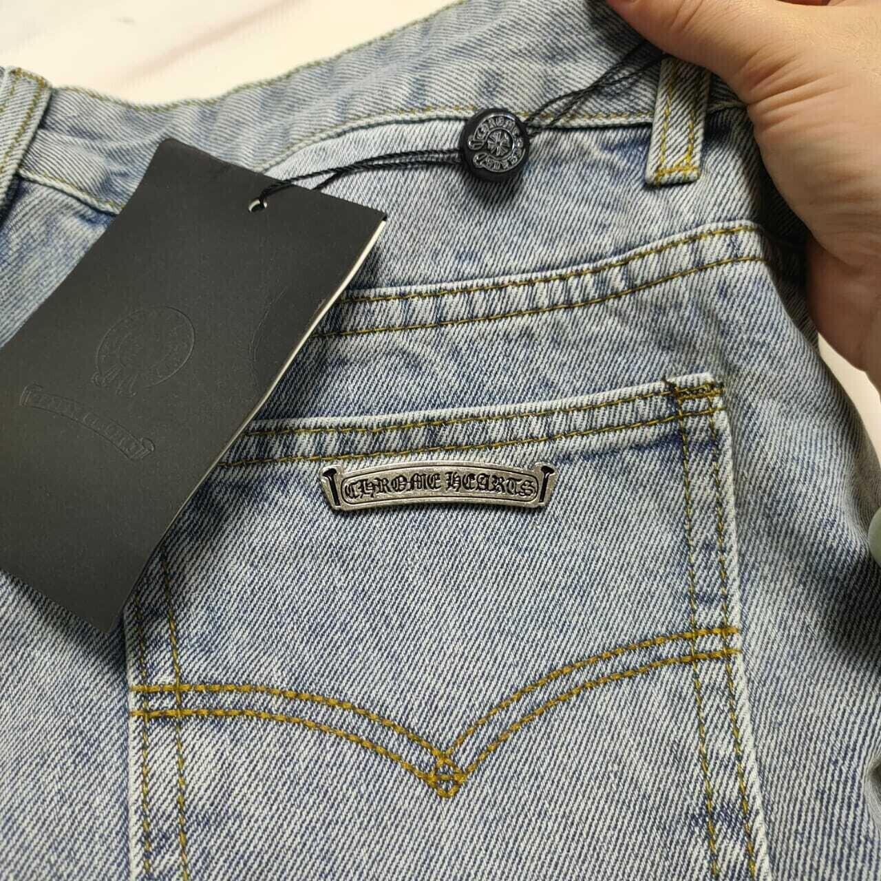 Jeans Shorts Chrome Hearts