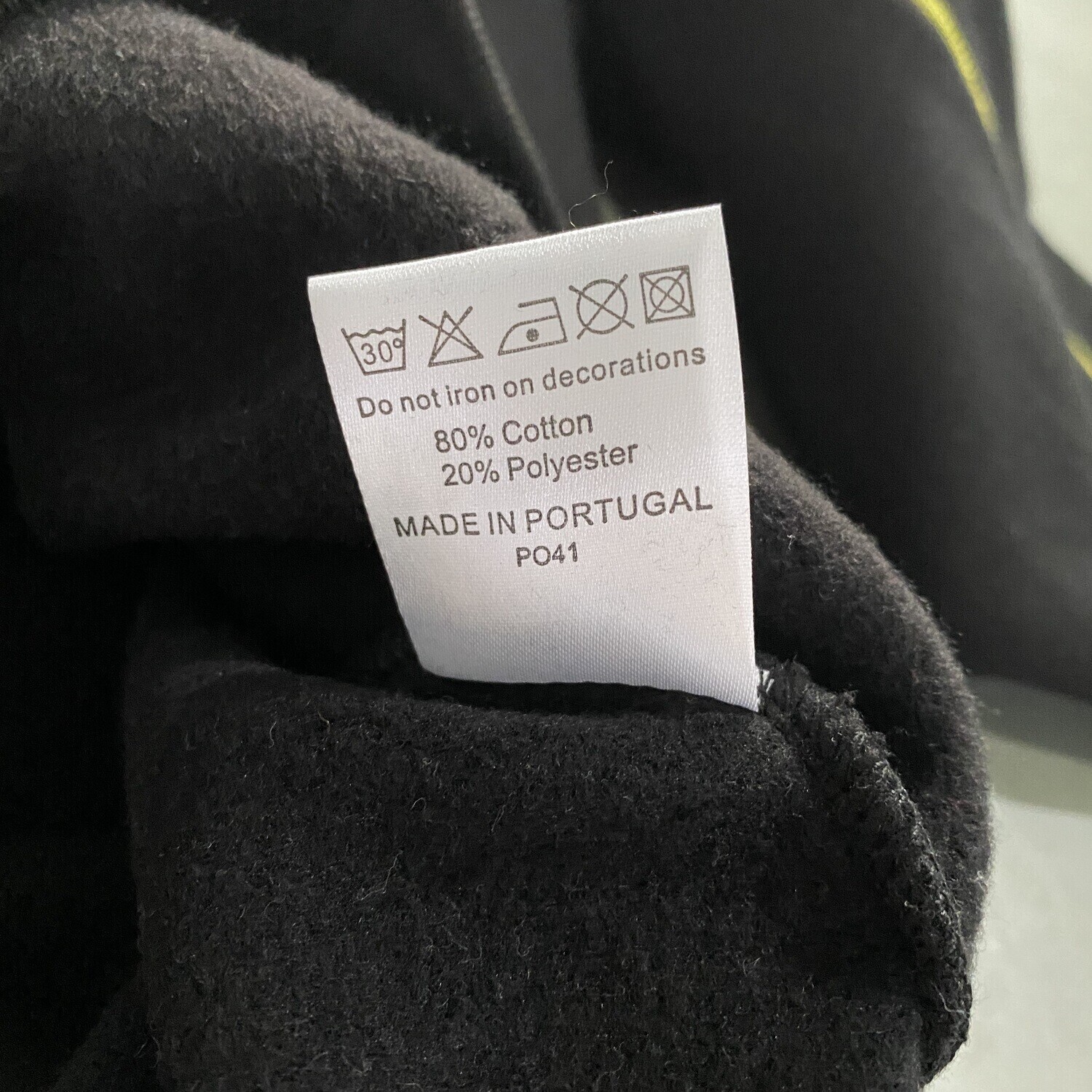 TS London Irongate x Central Cee Tracksuit -Nero/Giallo