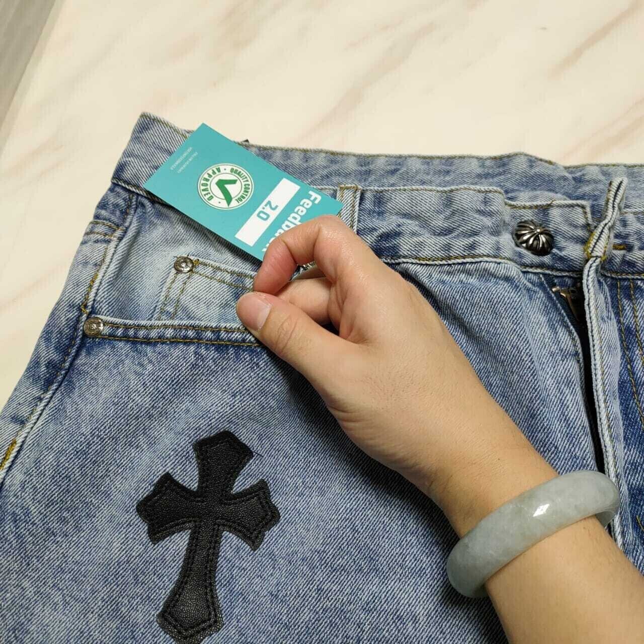Jeans Shorts Chrome Hearts