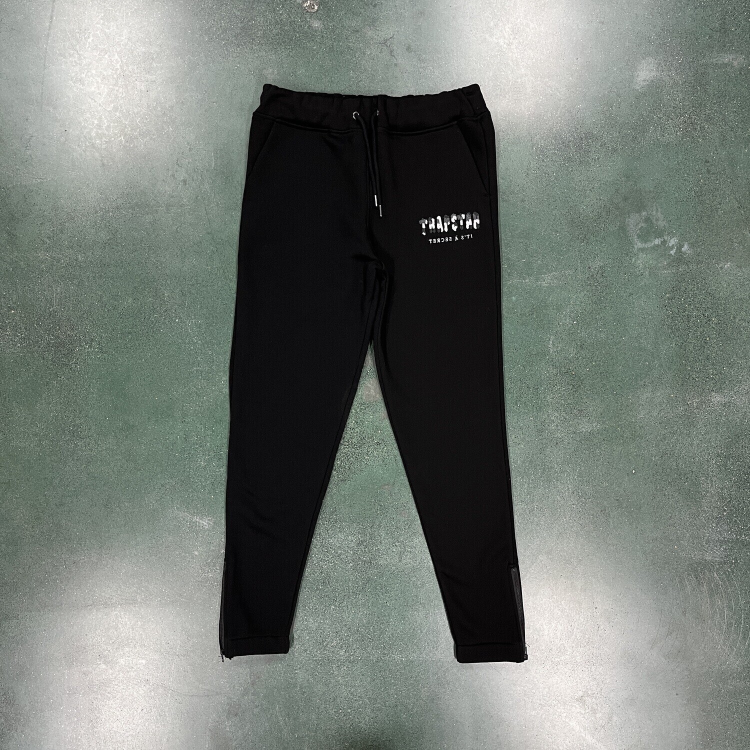 Tracksuit Anniversario TS Chenille Camo Decodata Con Cappuccio - Nera