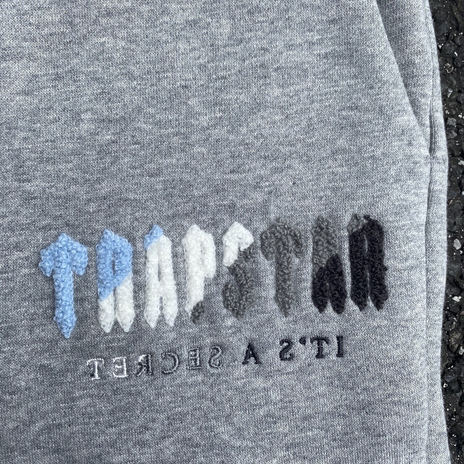 TS London Chenille Decoded Tracksuit - Grigio Ghiaccio