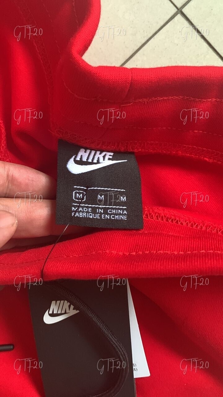 Tracksuitnike tech fleece rosso
