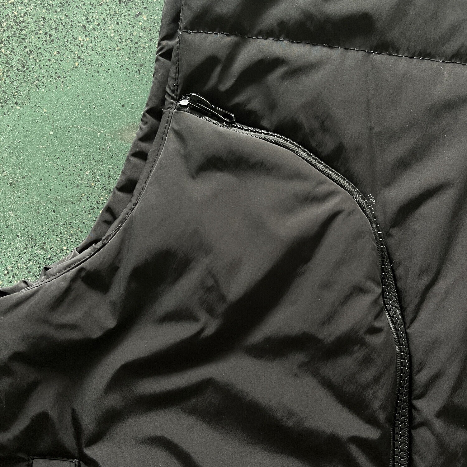 TS London T Badge Gilet NERA/ROSSA