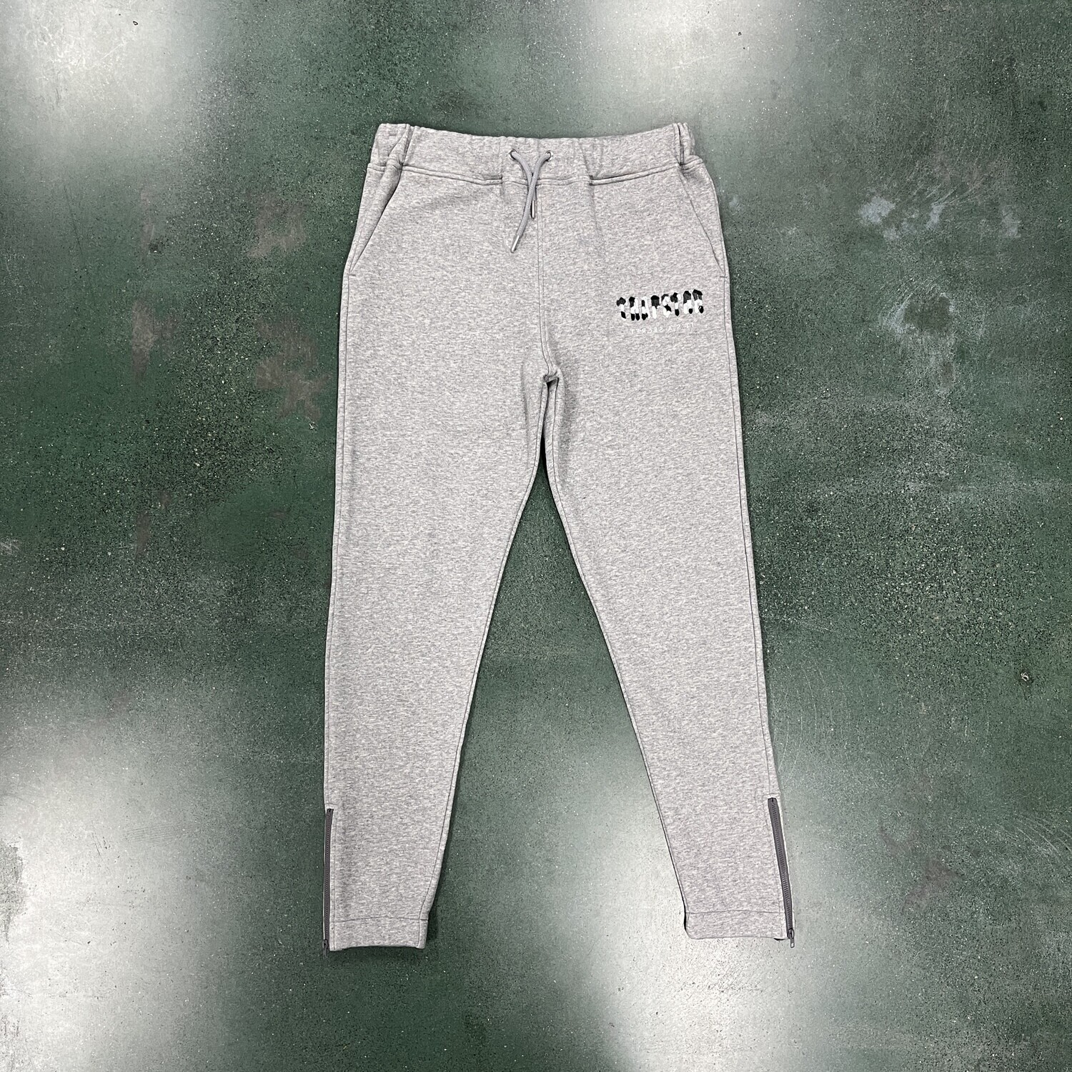 Tracksuit Anniversario TS Chenille Camo Decodata Con Cappuccio - Grigia