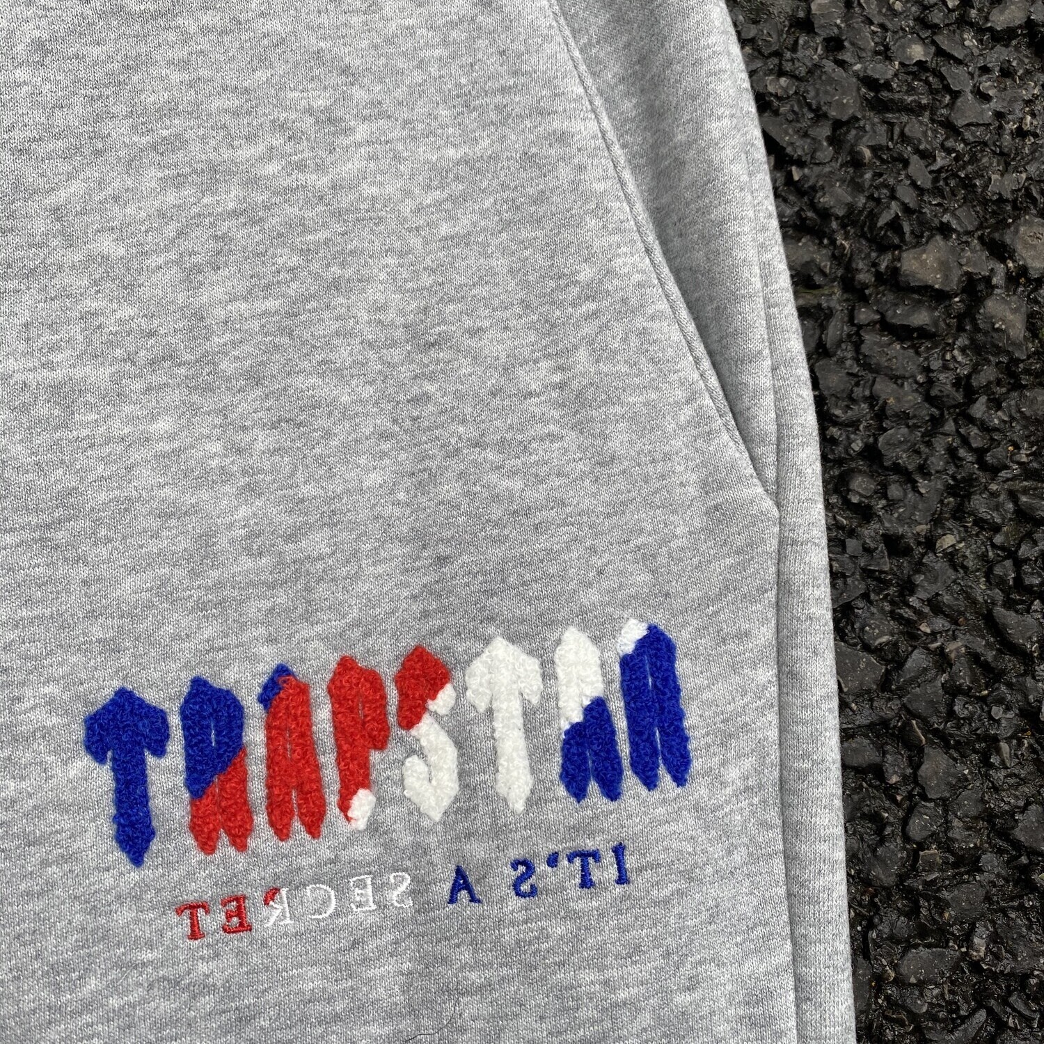 TS London Chenille Decoded Tracksuit - Rivoluzione Grigia