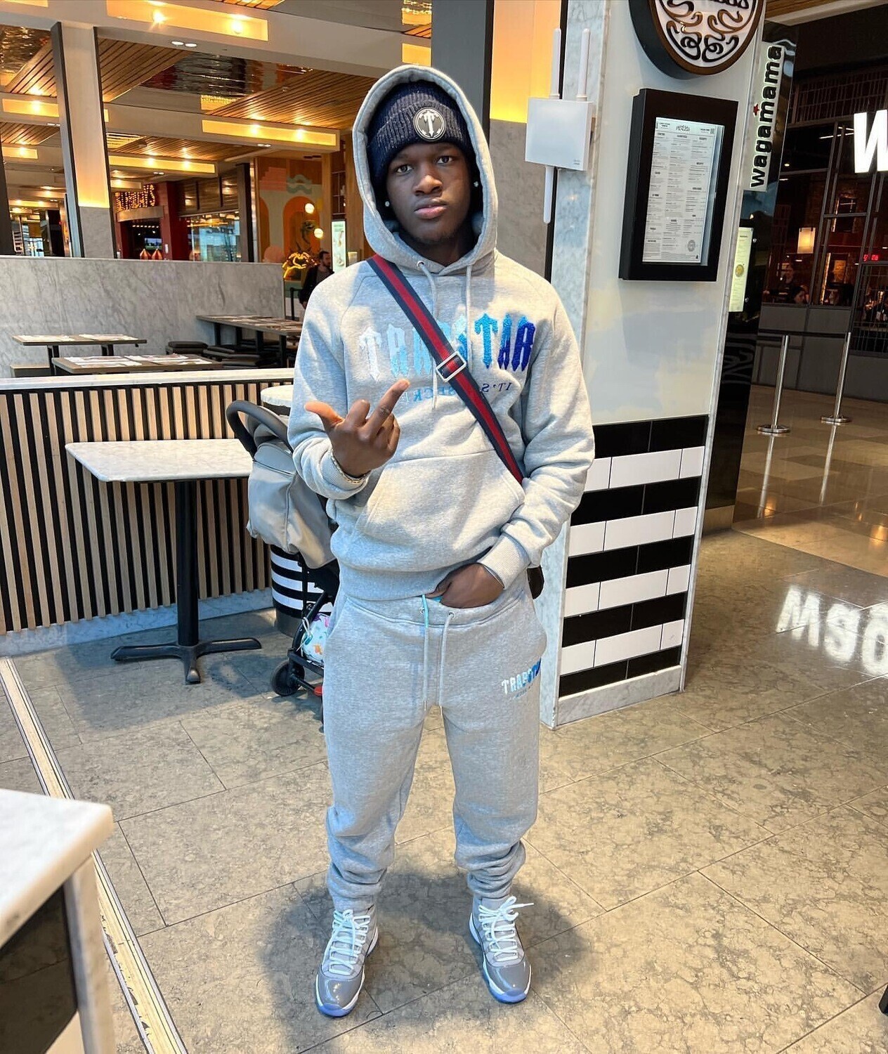 TS London Chenille Decoded Tracksuit - Grigio/Ghiaccio 2.0