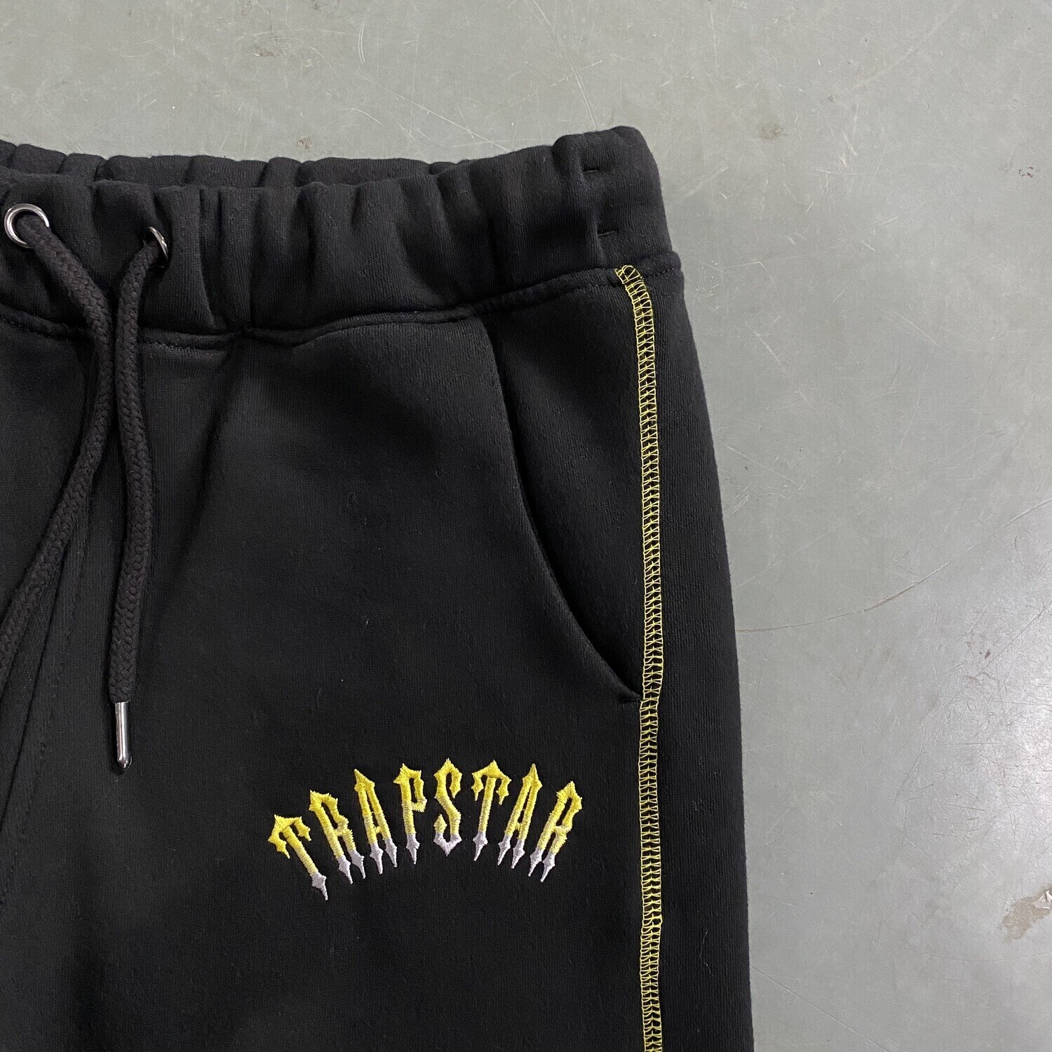 TS London Irongate x Central Cee Tracksuit -Nero/Giallo