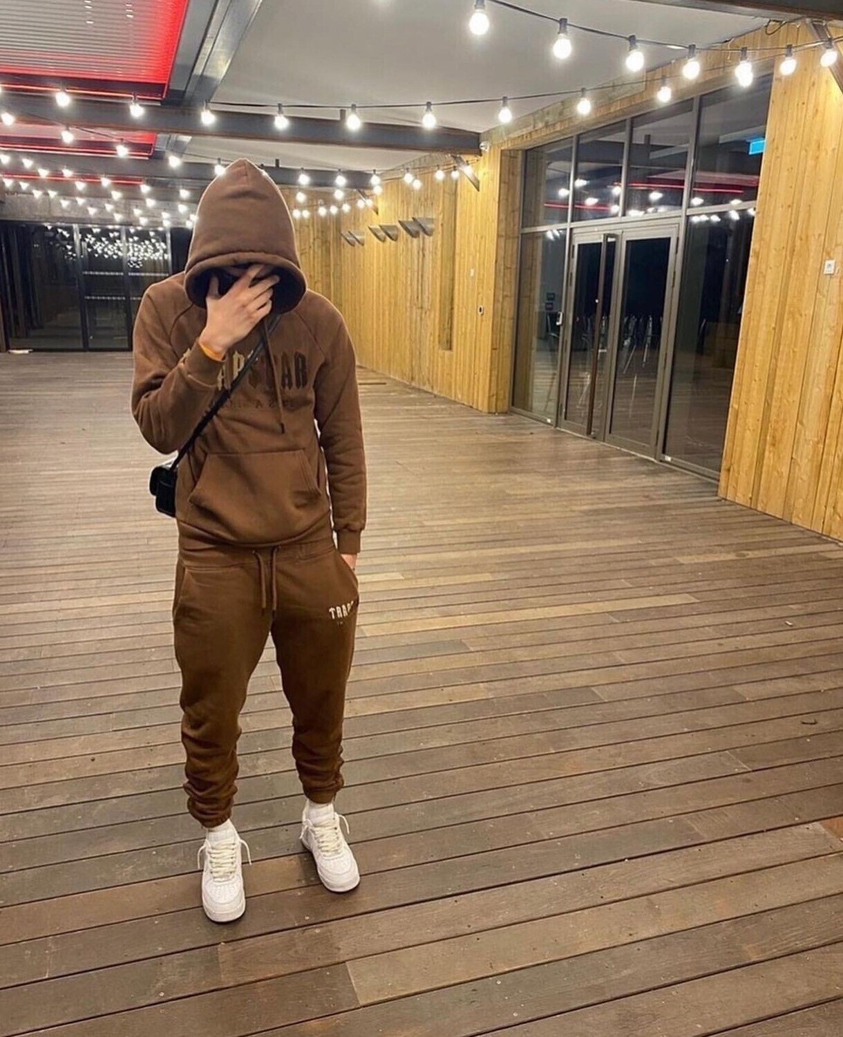 TS London Chenille Decoded Tracksuit - Marrone Terra