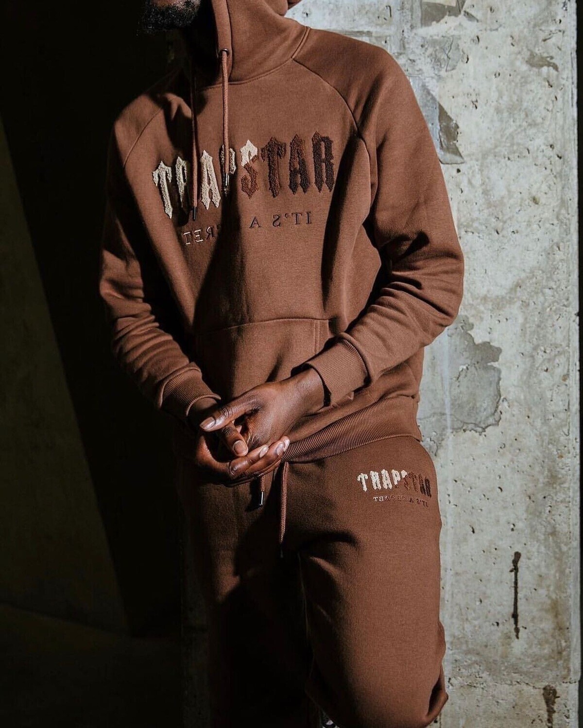 TS London Chenille Decoded Tracksuit - Marrone Terra