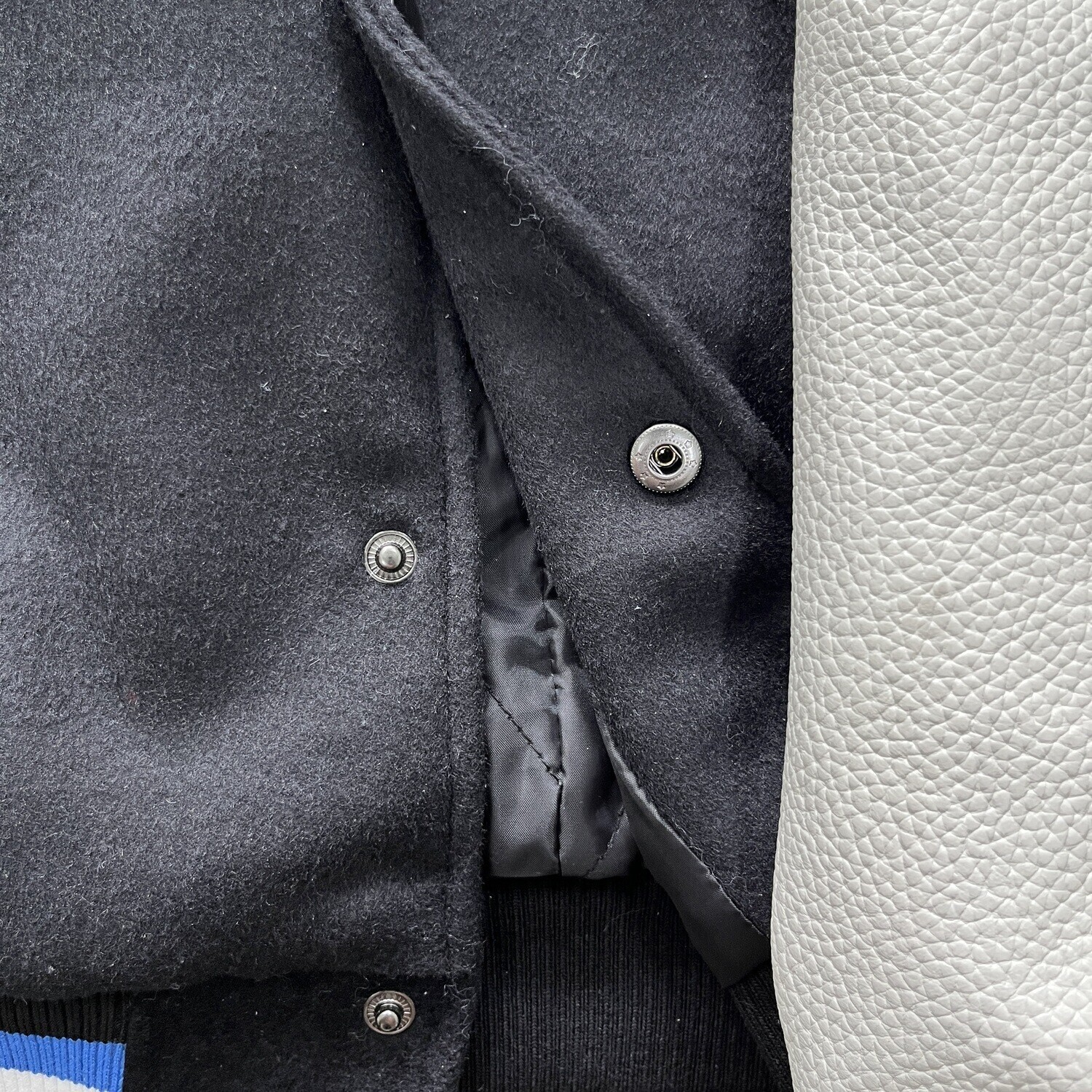 Giacca TS Varsity VERA PELLE BOVINA!