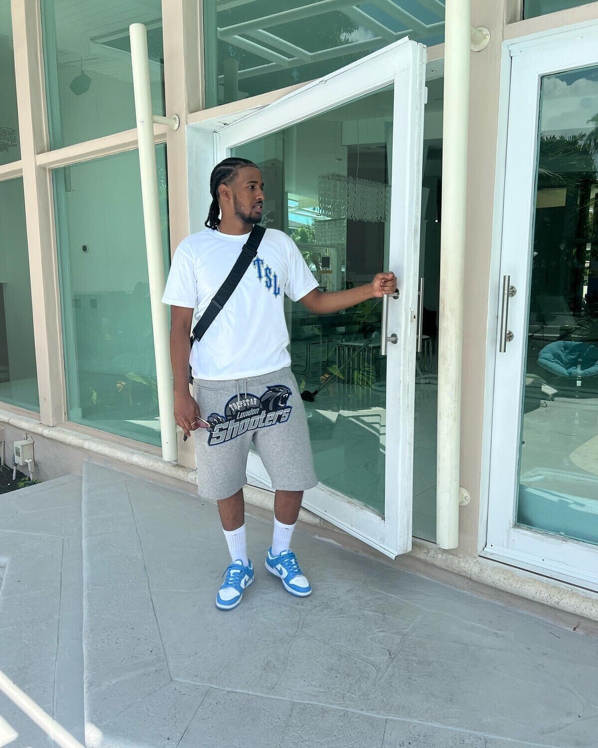 TS London Shooters Tracksuit Corta Bianca