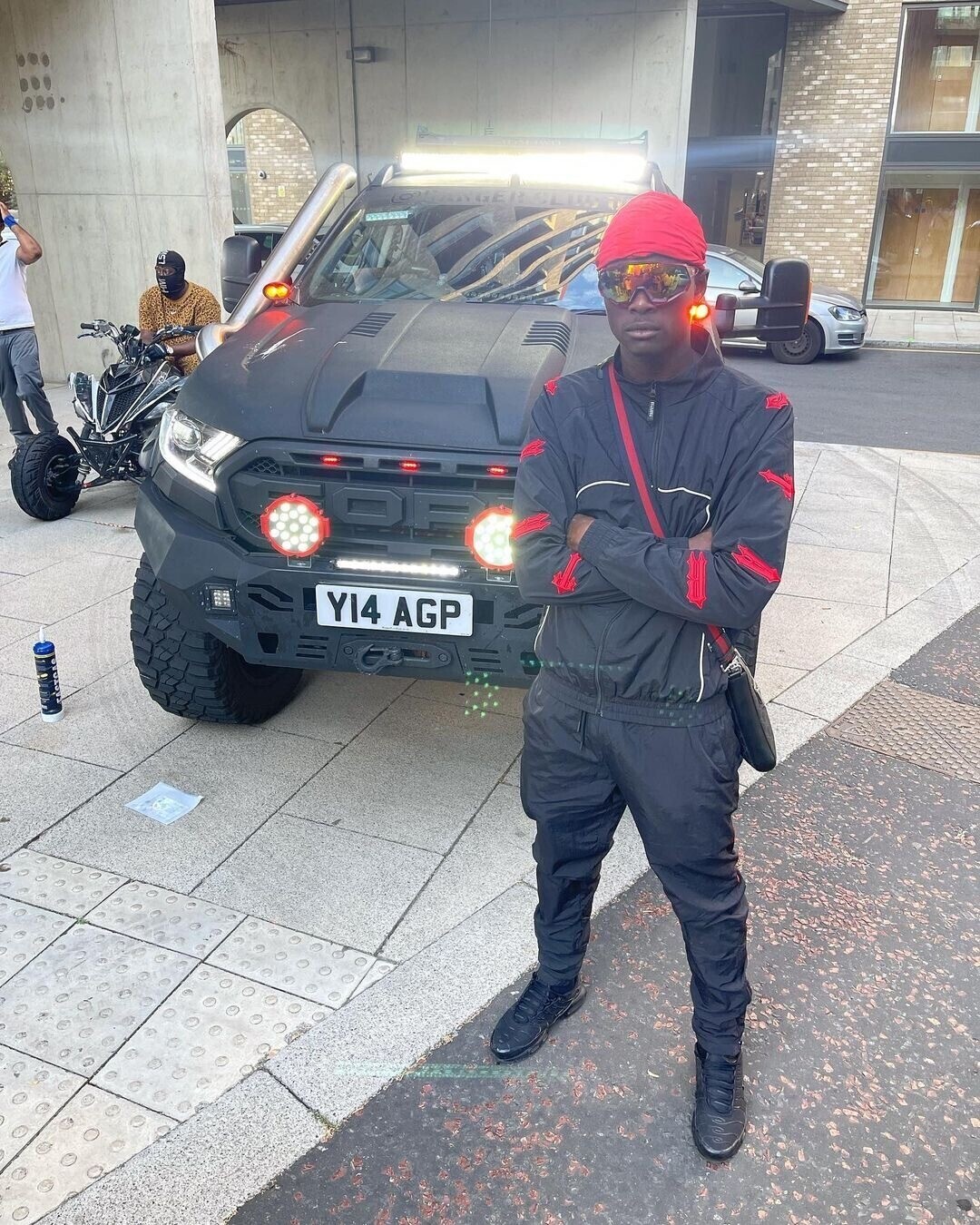 TS London Chenille Decoded Tracksuit - Nera