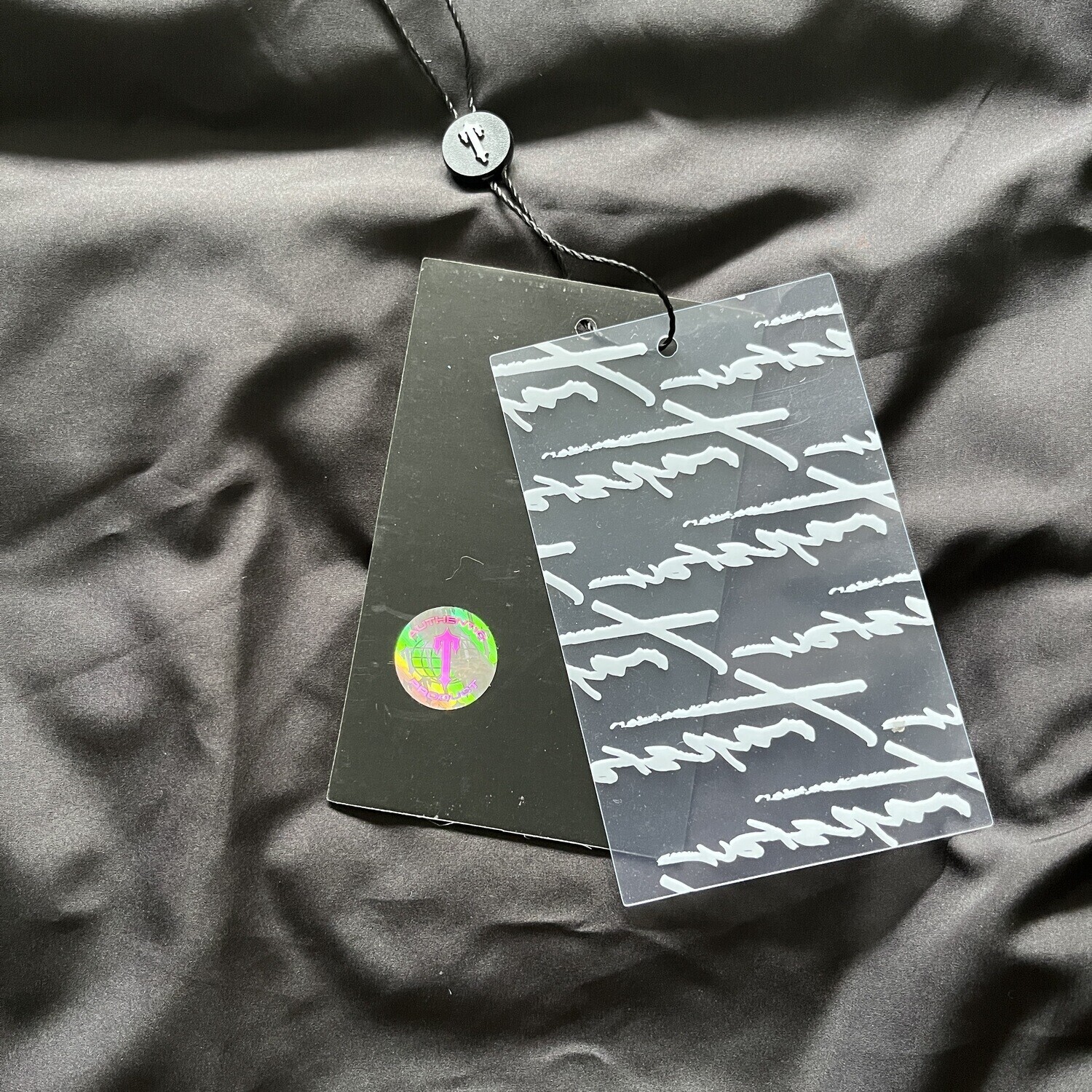 TS London T Badge Gilet NERA/ROSSA