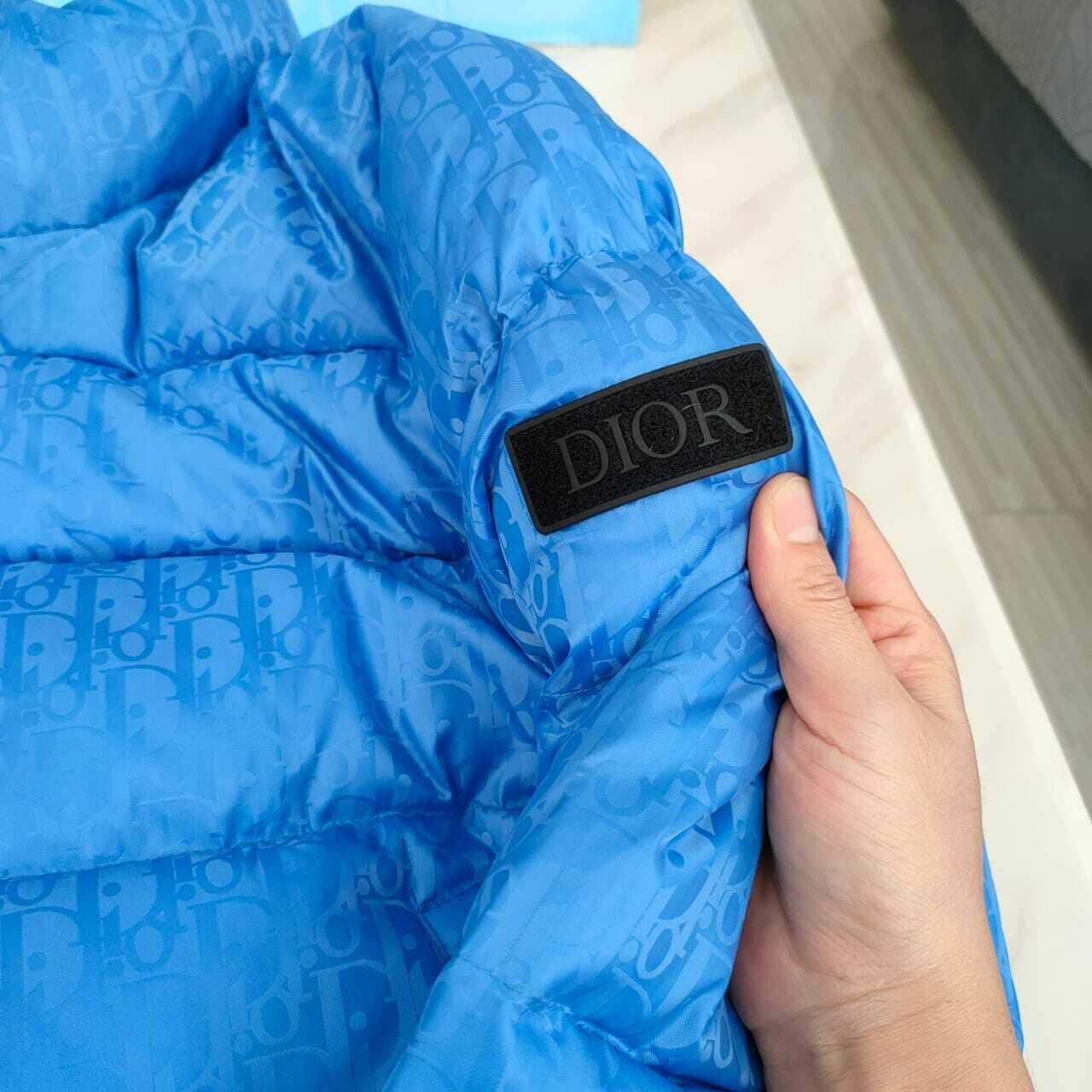 Dior Oblique Down Jacket Technical Jacquard