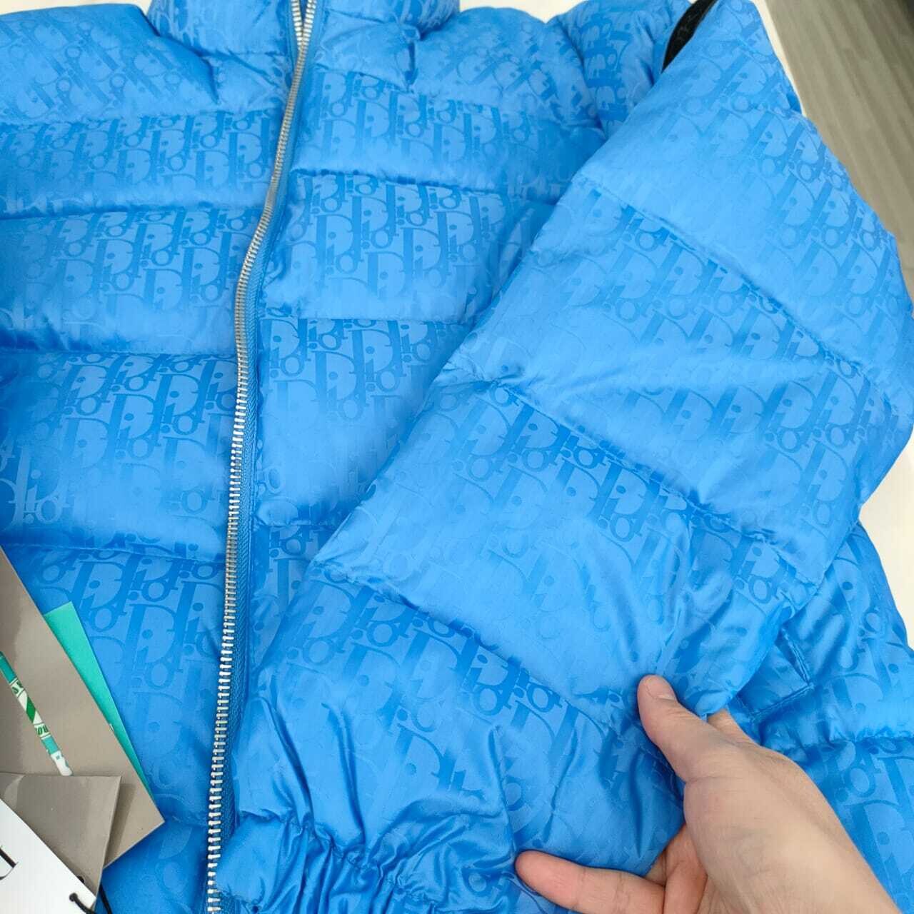 Dior Oblique Down Jacket Technical Jacquard