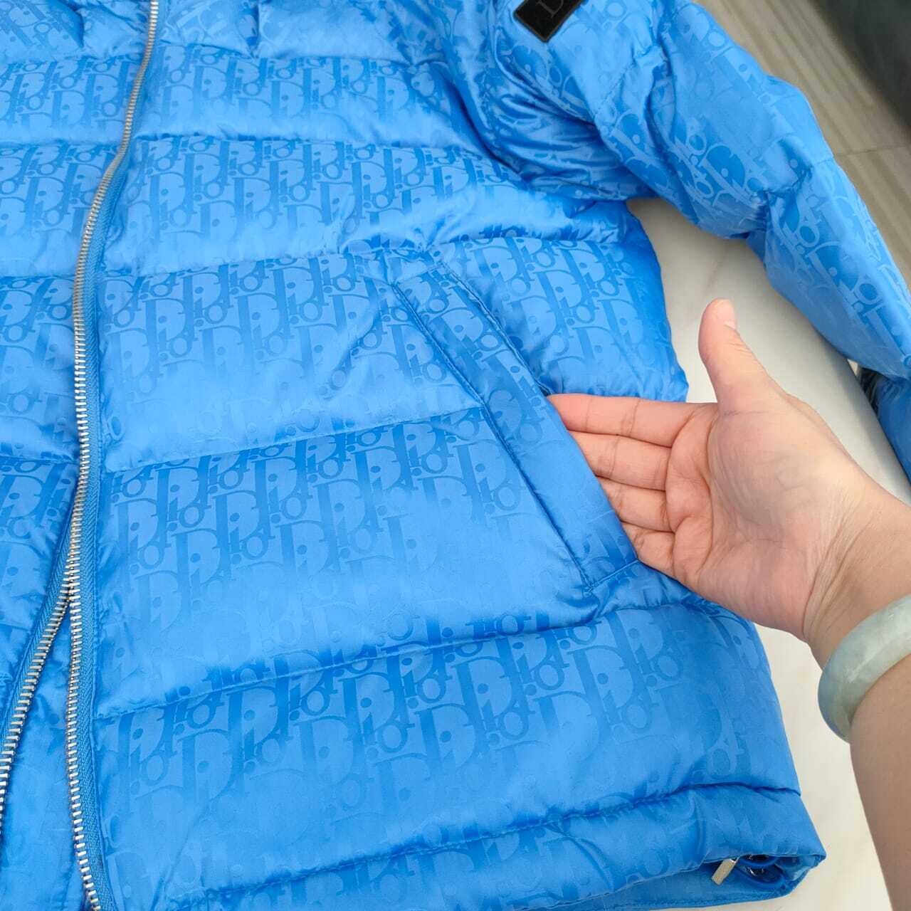 Dior Oblique Down Jacket Technical Jacquard