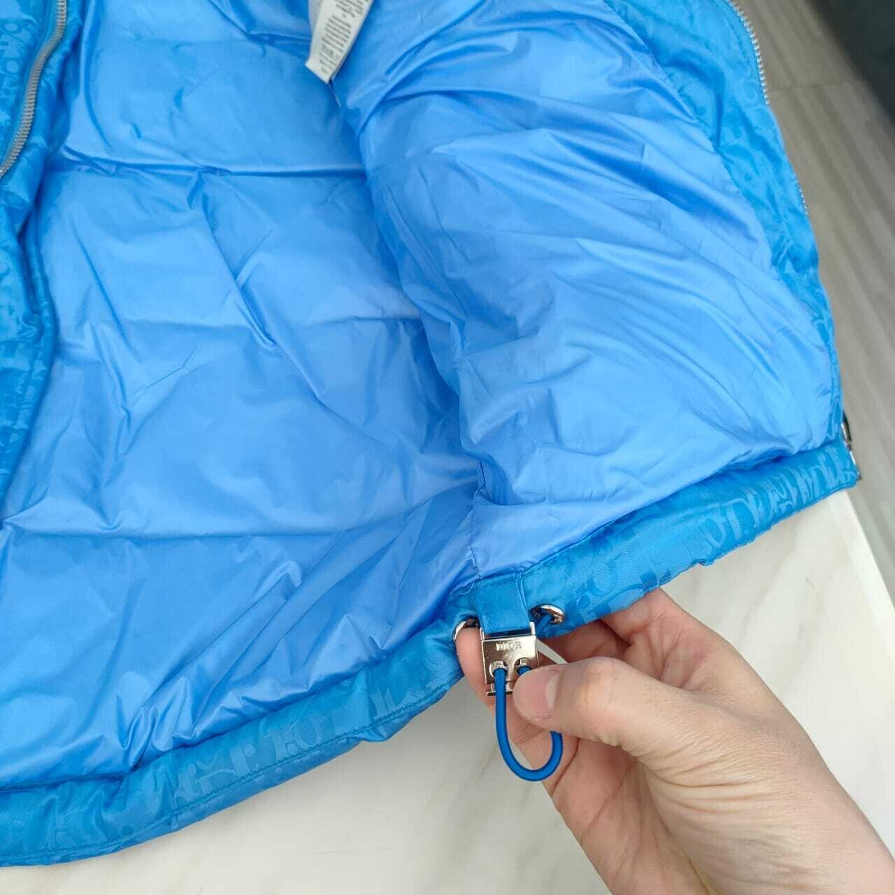 Dior Oblique Down Jacket Technical Jacquard