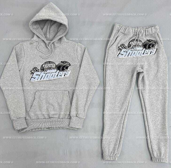 TS London Shooters Tracksuit - Grigia/Azzuro