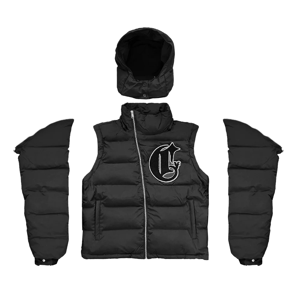 Giubbotto Corvidae Nero Opaco