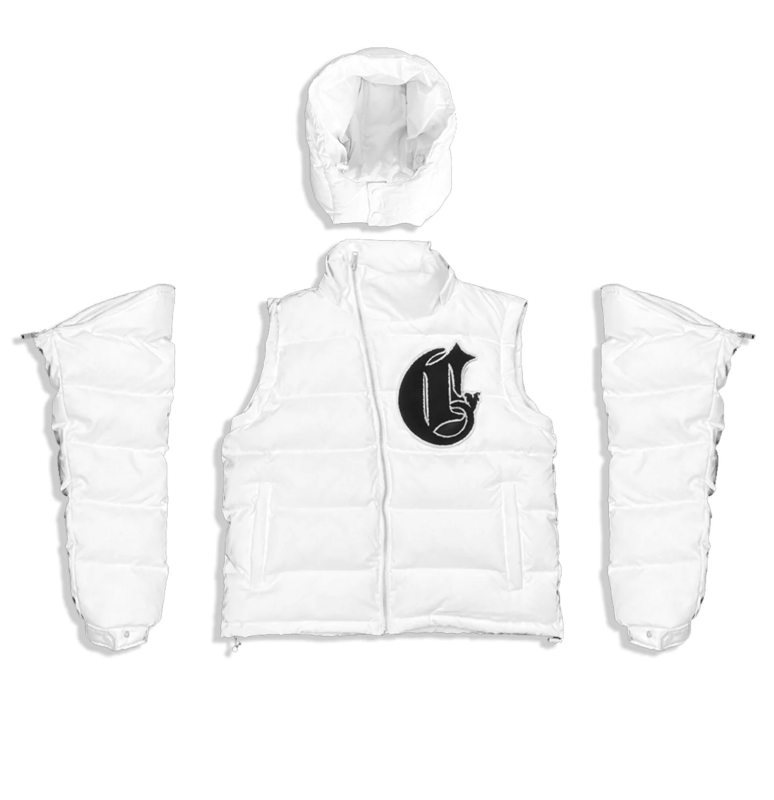 Giubbotto Corvidae Bianco OPACO