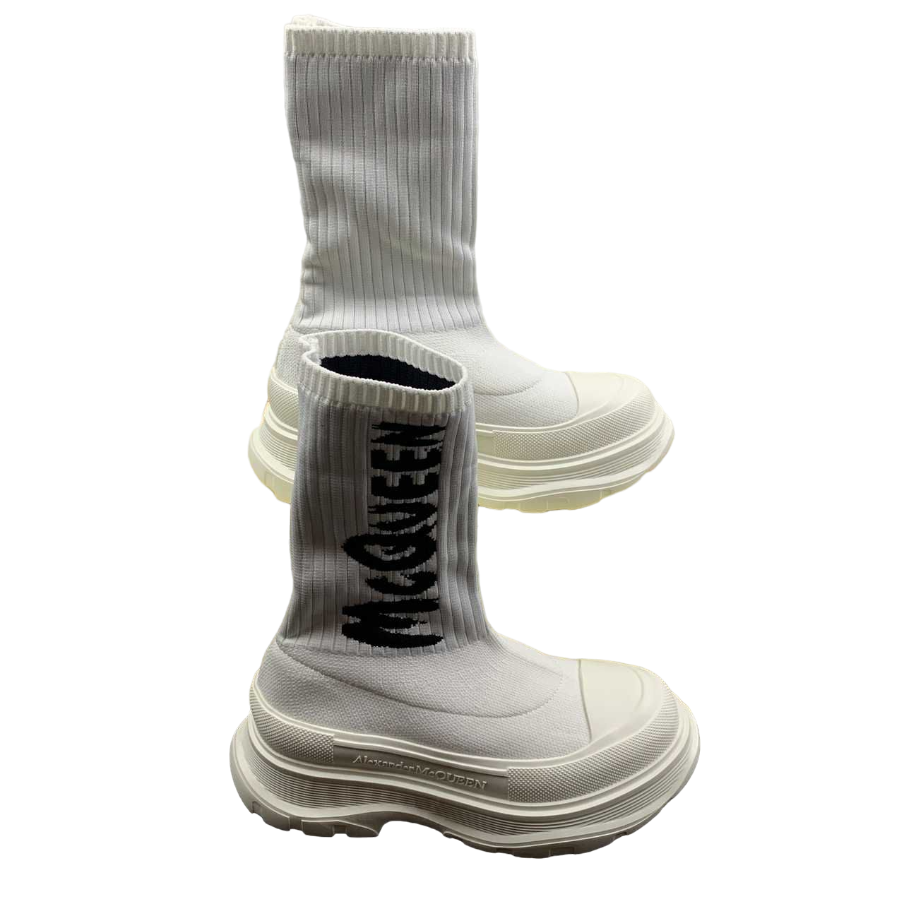 AMQ Logo Sock Sneakers