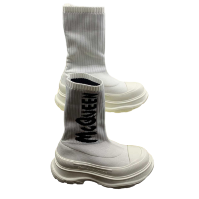 AMQ Logo Sock Sneakers
