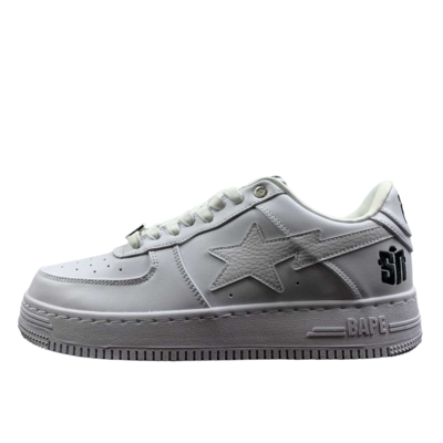 BAPE Low White