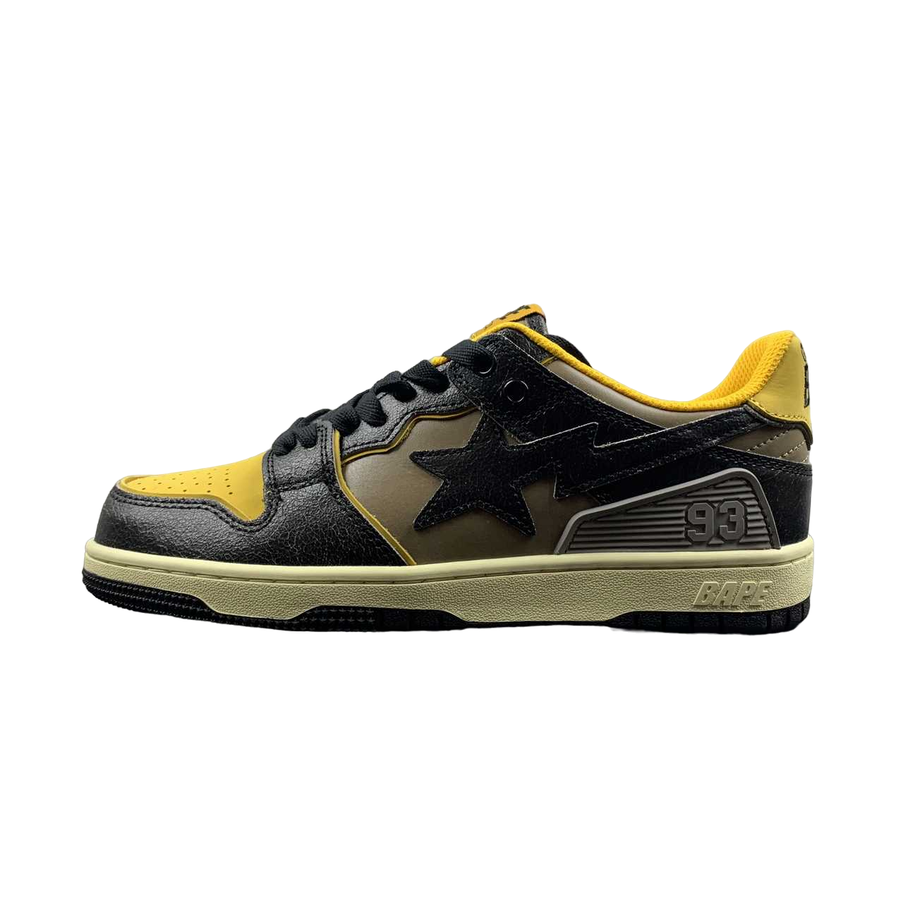BAPE Low Vintage Black &amp; Yellow