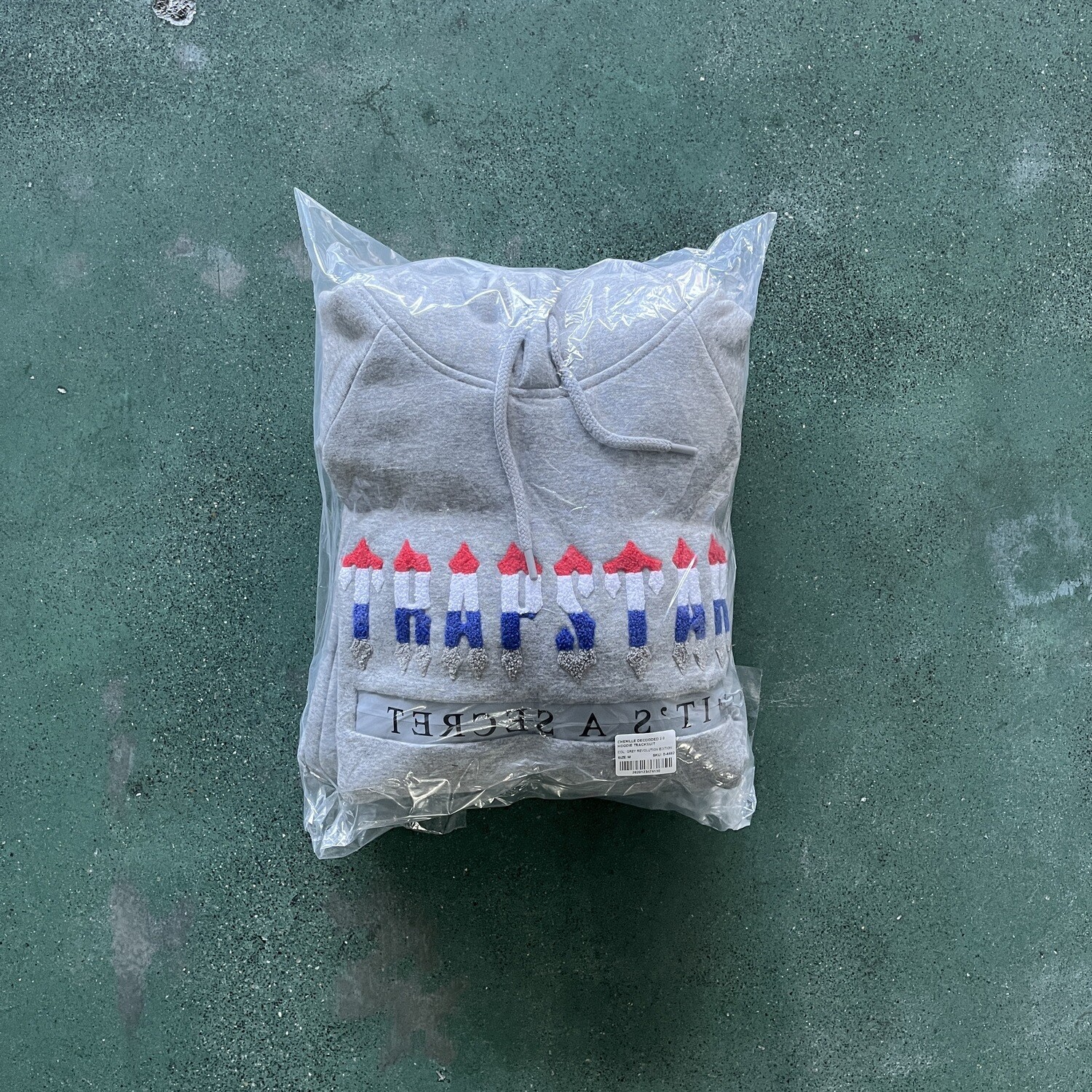 Tracksuit TS Chenille Decoded 2.0 Revolution Grigia