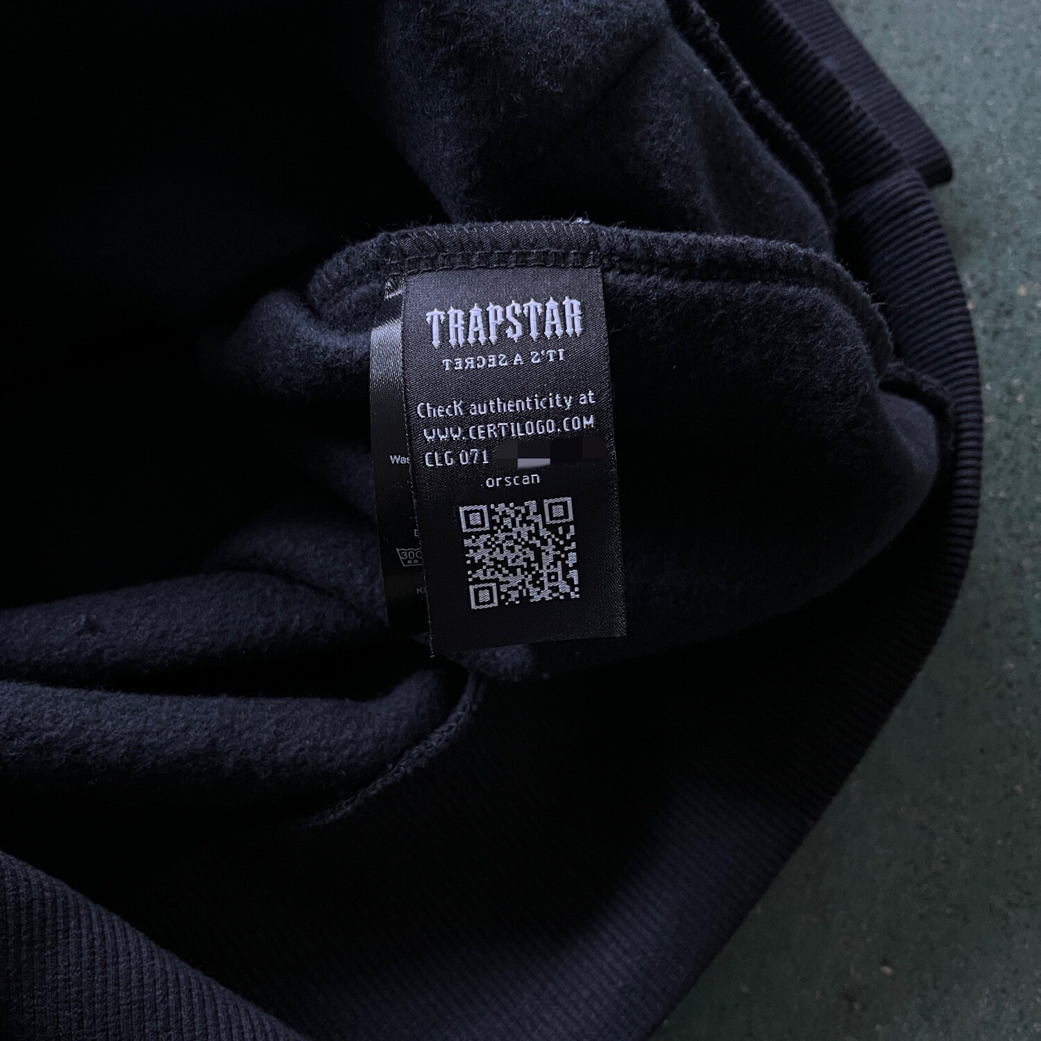 Tracksuit TS Chenille Decoded 2.0 Revolution Nera