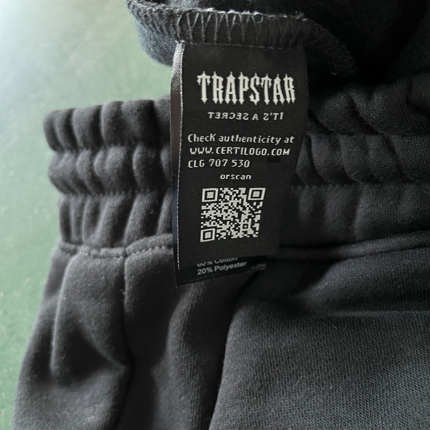 Tracksuit TS Chenille Decoded 2.0 Con Cappuccio Nera