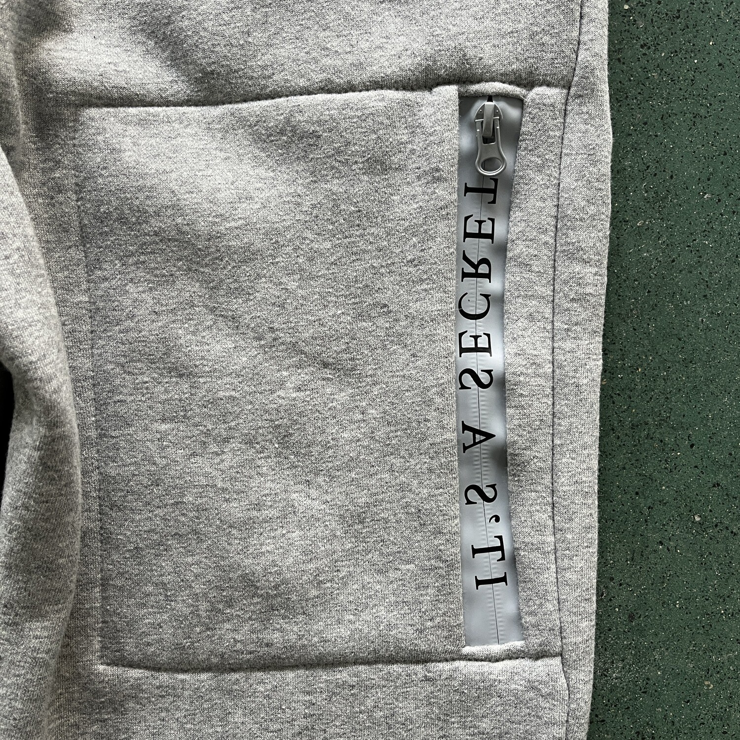 Tracksuit TS Chenille Decoded 2.0 Con Cappuccio Grigia