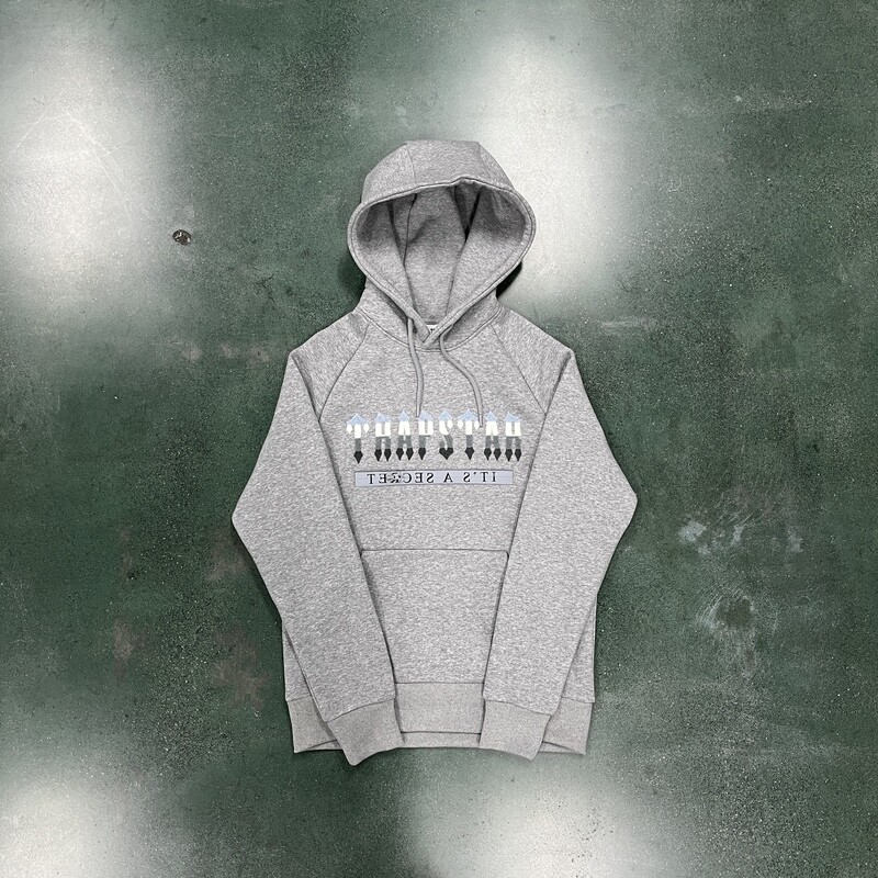Tracksuit TS Chenille Decoded 2.0 Con Cappuccio Grigia