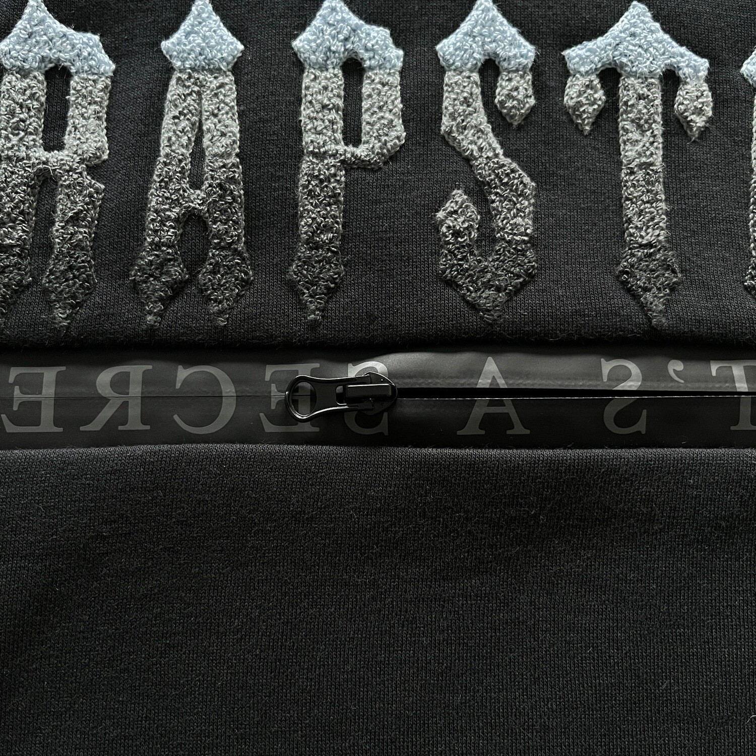 Tracksuit TS Chenille Decoded 2.0 Con Cappuccio Nera