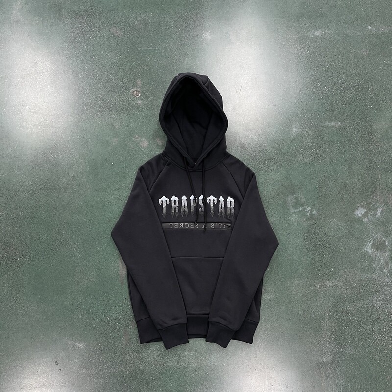 Tracksuit TS Chenille Decoded 2.0 Con Cappuccio Nera