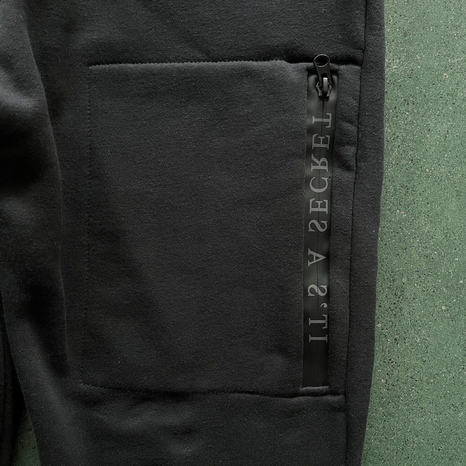 Tracksuit TS Chenille Decoded 2.0 Con Cappuccio Nera