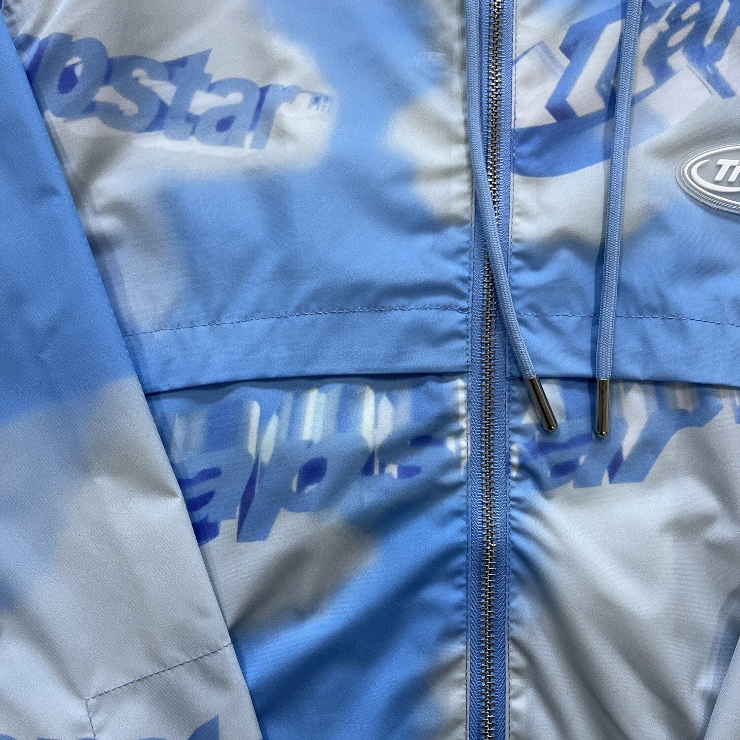 Giacca A Vento TS Irongate T Jacquard  Azzurro