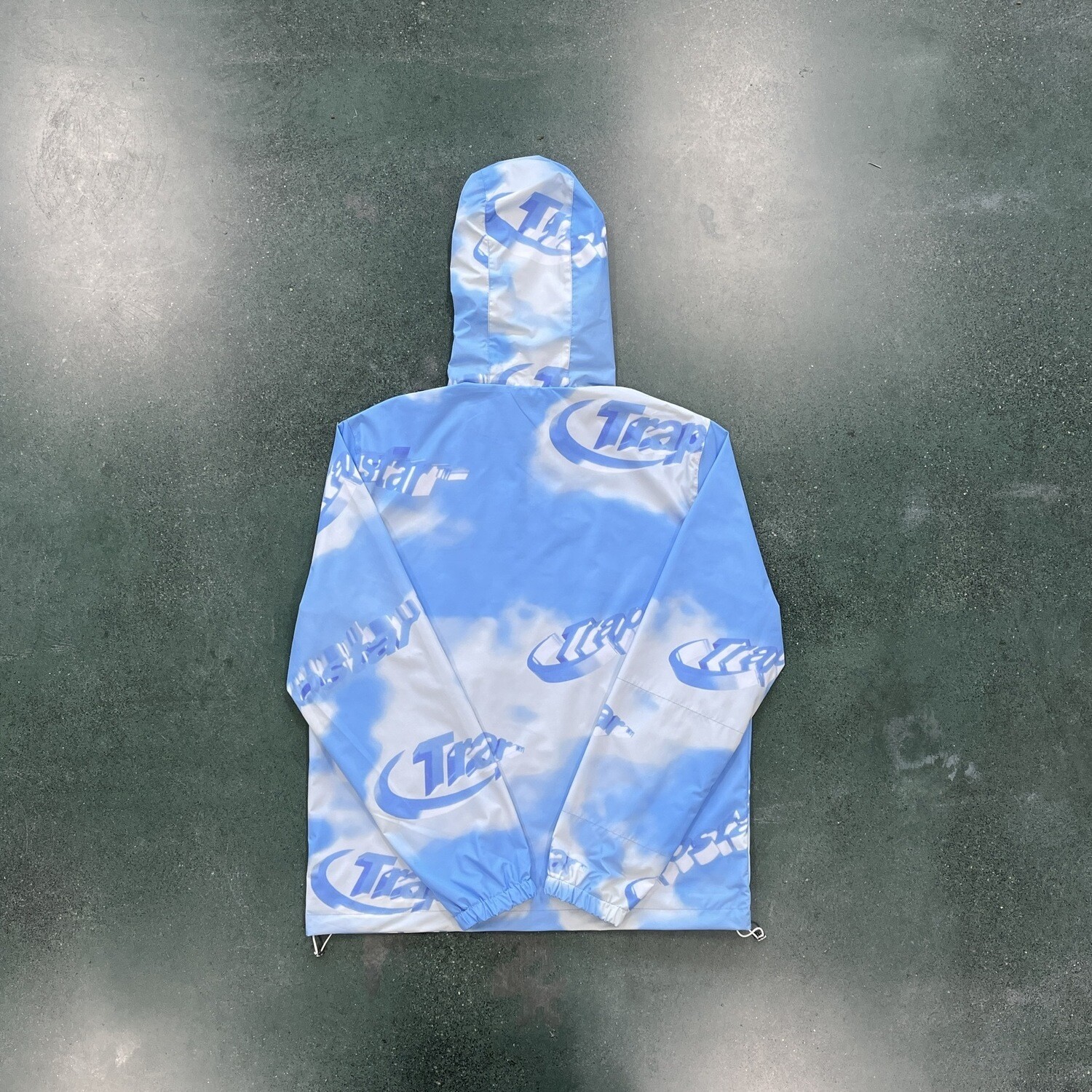 Giacca A Vento TS Irongate T Jacquard  Azzurro